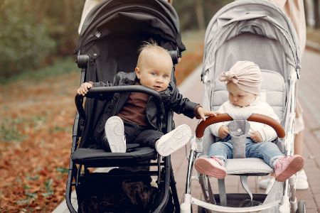 tweeling kinderwagen
